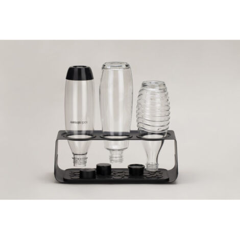 SodaStream Flaschenabtropfhalter schwarz