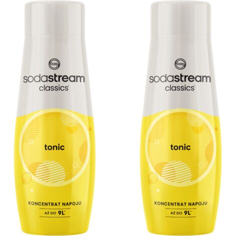 SODASTREAM Set de jarabe tónico para fuente de soda 2 piezas x 440 ml