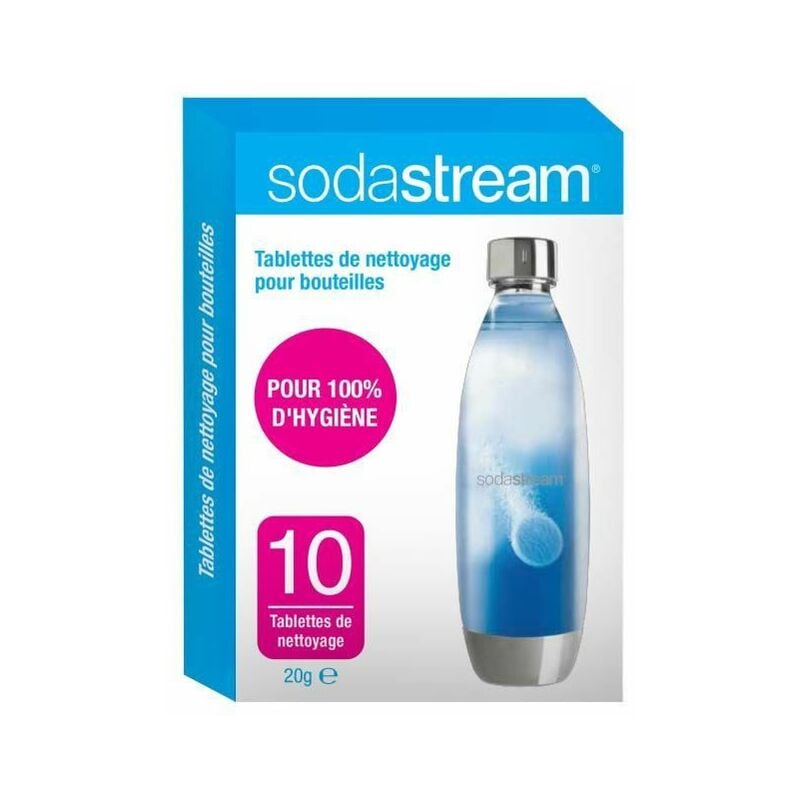 Sodastream - Accessoire machine à soda tablettes de nettoyage X10