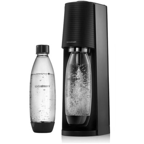 Machine à soda et eau gazeuse Sodastream Machine TERRA Noire Pack Lave Vaisselle CQC