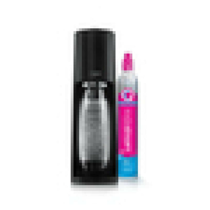 Sodastream - Soda Maker Terra Promopack qc black Schwarz incl 3 bottles (1012813491)