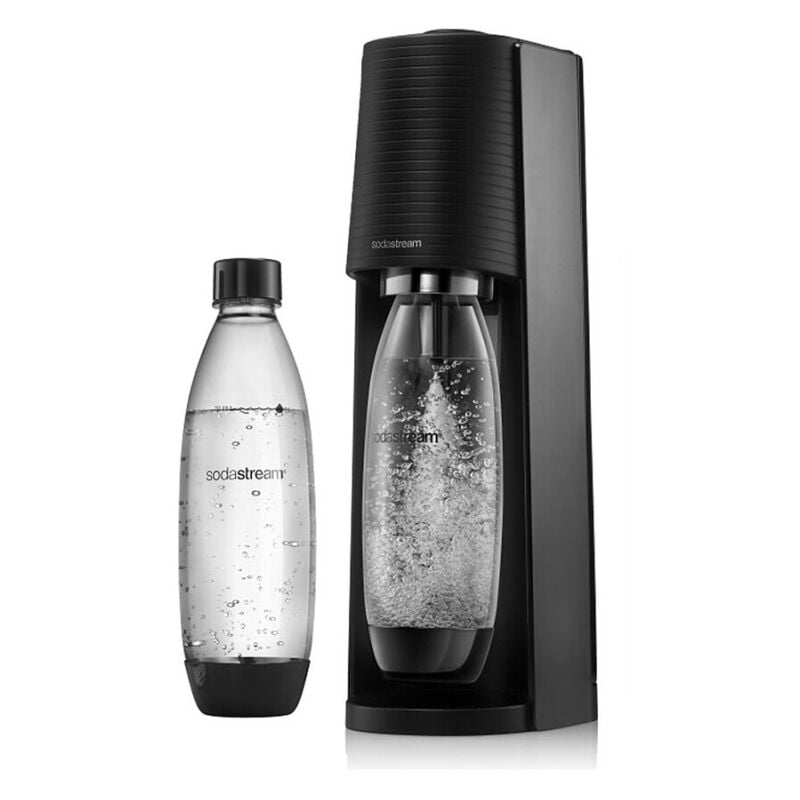 Sodastream - Machine à soda et eau gazeuse Machine terra Noire Pack Lave Vaisselle cqc