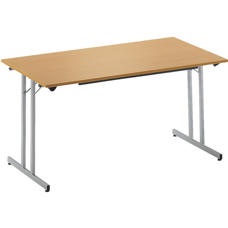 SODEMATUB, Table pliante STANDARD, piétement carré avec vérins