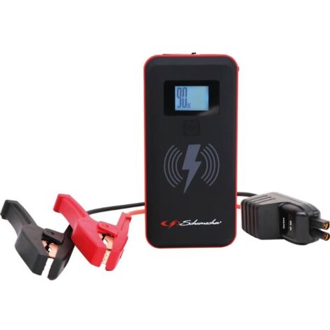 Sodise – Booster lithium 12V 1500A – Power bank 10000mAh – Démarrage rapide véhicules 12V – Écran LCD et lampe de poche intégrés