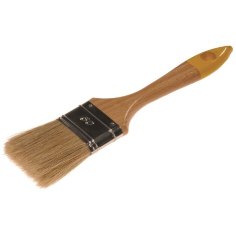 SODISE - Pinceau queue de morue acrylique à manche bois vernis 40mm - 22511 - Ce produit de marque DRAKKAR-TOOLS est neuf.