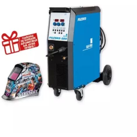 Sodise – Poste à souder MMA 400V – Courant max 300A à 35% – Plage réglage 50-300A – Pour soudures acier et aluminium
