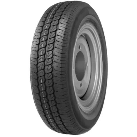 Sodise – Roue de remorque 145/70 R 13 – 4 trous 130 mm – Déport 20 mm – Charge maximale 145/70 R 13 – Compatible toutes marques
