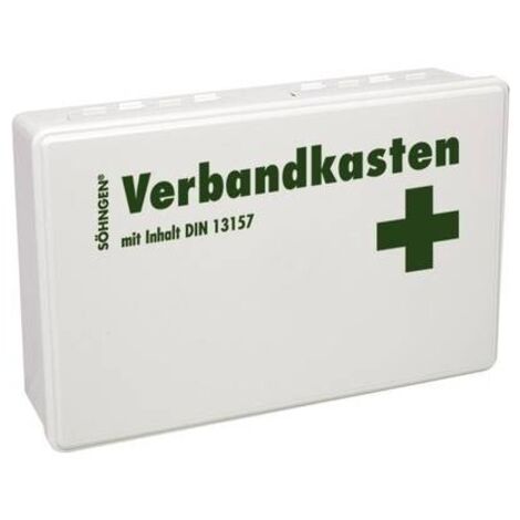 Söhngen 3003046 Cassetta pronto soccorso DIN 13157 260 x 160 x 80 Bianco