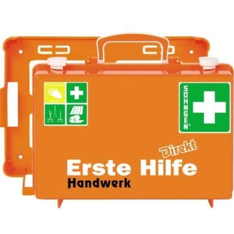 SÖHNGEN Erste Hilfe Koffer DIREKT 0370096 DIN 13157 orange