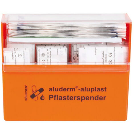 Söhngen Pflasterspender aluderm- aluplast, orange