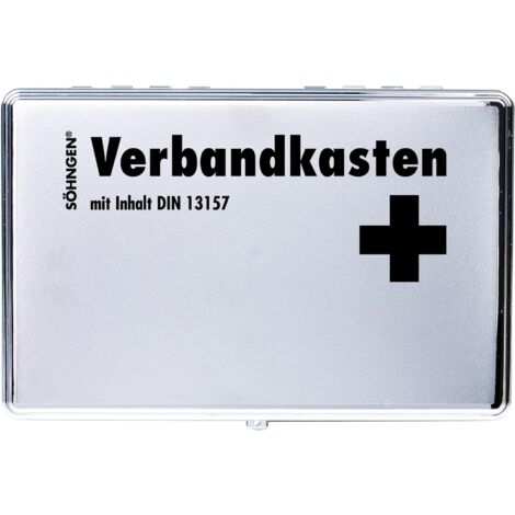 Söhngen Verbandkasten KIEL Chrome mit Füllung - 3003060