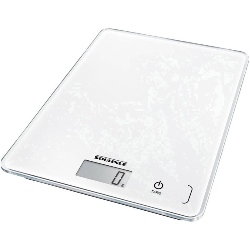 Image of Kwd Page Compact 300 Bilancia da cucina digitale con fissaggio a parete Portata max.=5 kg Bianco - Soehnle