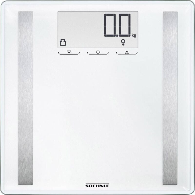 Shape Control 200 Balance d'analyse corporelle numérique Plage de pesée (max.)=180 kg blanc - Soehnle