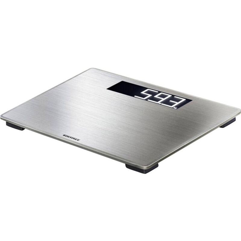 Style Sense Safe 300 Pèse-personne numérique Plage de pesée (max.)=180 kg acier inoxydable (brossé) - Soehnle