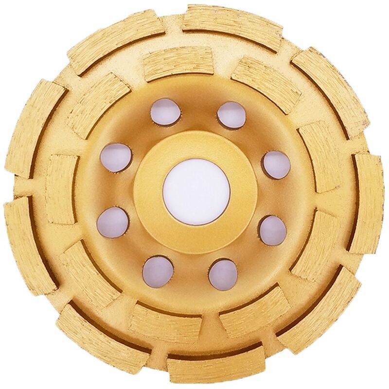 Diamond Wheel 115 x 22,2 mm - Diamond Cup Wheel für Beton, Granit, Stein, Marmor, Stein, Mauerwerk, Ziegel, Gips, gewachsten Beton SOEKAVIA