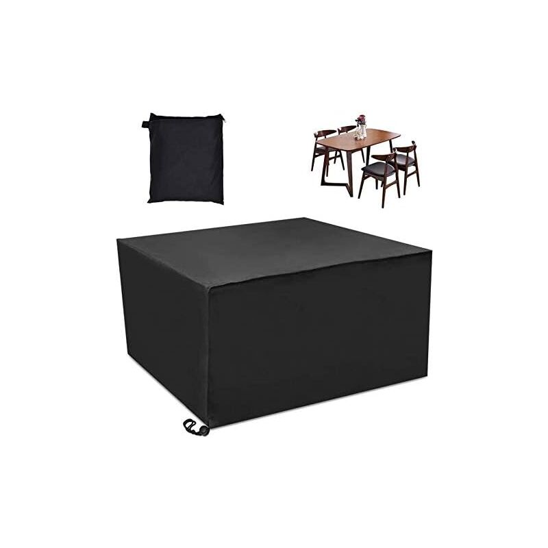 Housse Salon de Jardin, Housse de Protection Imperméable et Anti-poussière Bâche Couverture Jardin, polyester Mobilier Jardin Couverture pour Jardin