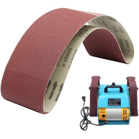 5 Bandes Abrasives 60 X 400 Mm - Grain 120 | Leroy Merlin