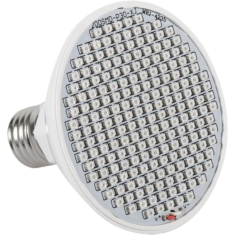 E27 24W 85V-265V 200LED Pflanzenlampe für Wasser-Hydrokultur mit 120 Grad Abstrahlwinkel - RWJardin › Gartenarbeit › Gewächshaus- und