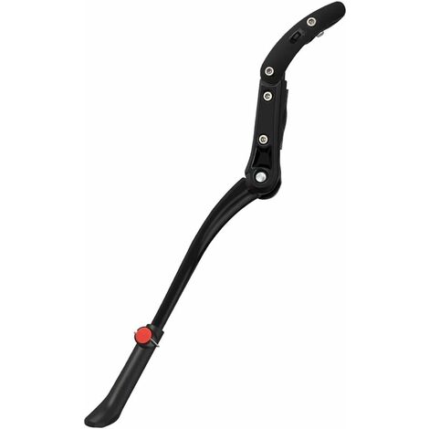 SOEKAVIA Portabici, portabici laterale universale in lega di alluminio portabiciclette in gomma antiscivolo per 24-29 pollici, mountain bike, bici da corsa, biciclette e bici pieghevoli, regolabile in