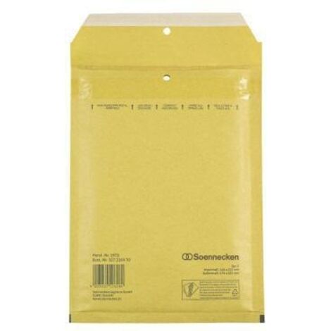 SOENNECKEN Luftpolstertasche 1972 C/0 12g hk braun 100St./Pack.