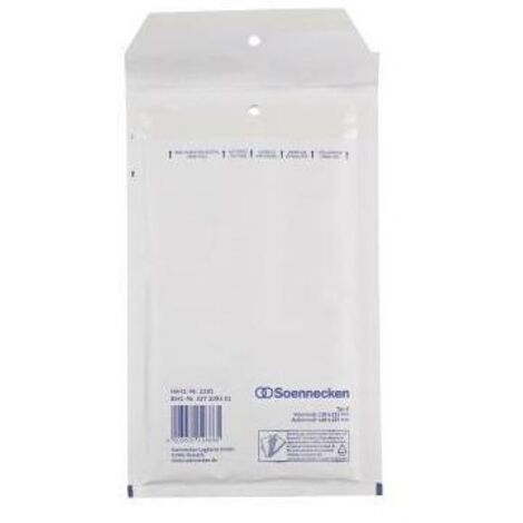 Soennecken Luftpolstertasche 2281 B/00 110x215mm hk ws 5 St./Pack.