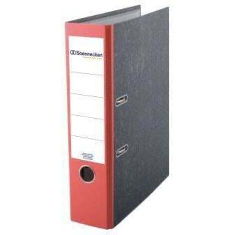 Soennecken Ordner 3322 DIN A4 80mm Pappe rot