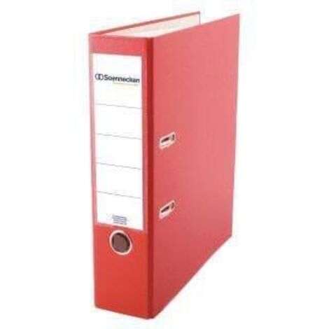 Soennecken Ordner 3335 DIN A4 80mm PP rot