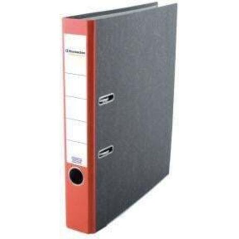 SOENNECKEN Ordner Soennecken 50mm DIN A4 Werkstoff: Pappe Material der Kaschierung außen: PapierMaterial der Kaschierung innen: Papier rot