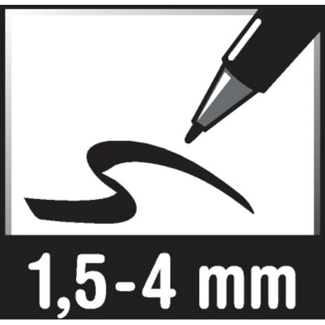 Soennecken Whiteboardmarker Strichstärke: 1,5-4 mm Schreibfarbe: rot
