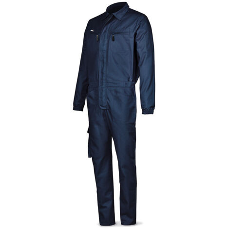 S.of coverall coton 1st navy blue 50 488-batop50 marque the safety company