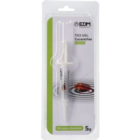CLICCANDOSHOP S.of gel jeringa tx3 anticucarachas 5g edm