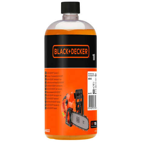 S.Of. Huile Ecologique Bio 1l Pour Tronçonneuse A6023-Qz Black+Decker