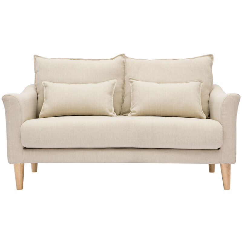 

Miliboo - Sofá 2 plazas beige KATE