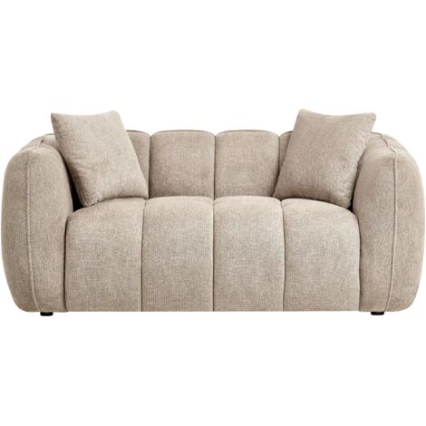 Sofa 2 Seater NESS Fabric Taupe