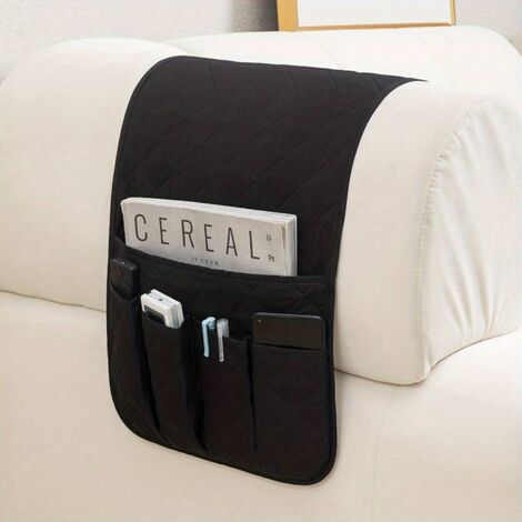Sofa-Armlehnen-Organizer, Fernbedienungstasche, Hängetasche, Schlafzimmer, Büro, Wohnzimmer, Heimdekoration