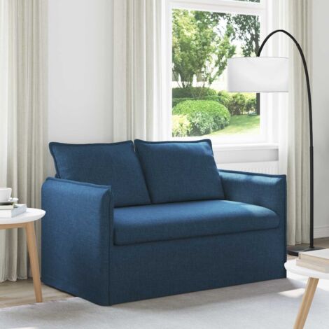Sofá Azul 136 x 82 x 85 cm tela