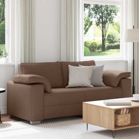 Sofa Brown 180 x 77 x 82 cm Fabric vidaXL