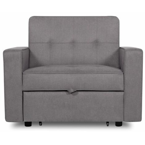 Sofá cama 1 plaza Soren Gris (ancho) x 91,5cm (alto)