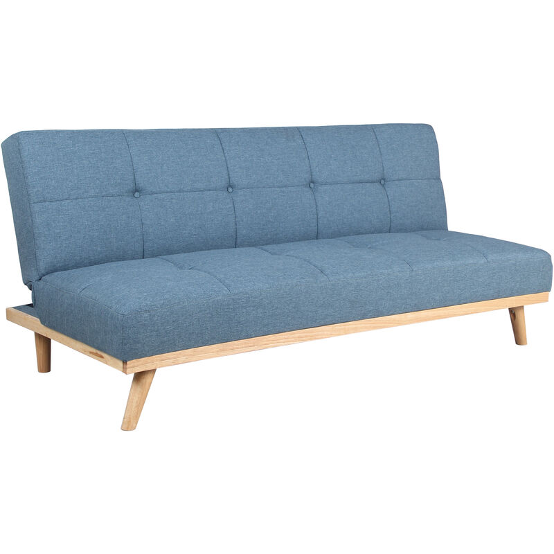 

Marckonfort - Sofa Cama 3 Plazas Clic Clac PIERO Azul