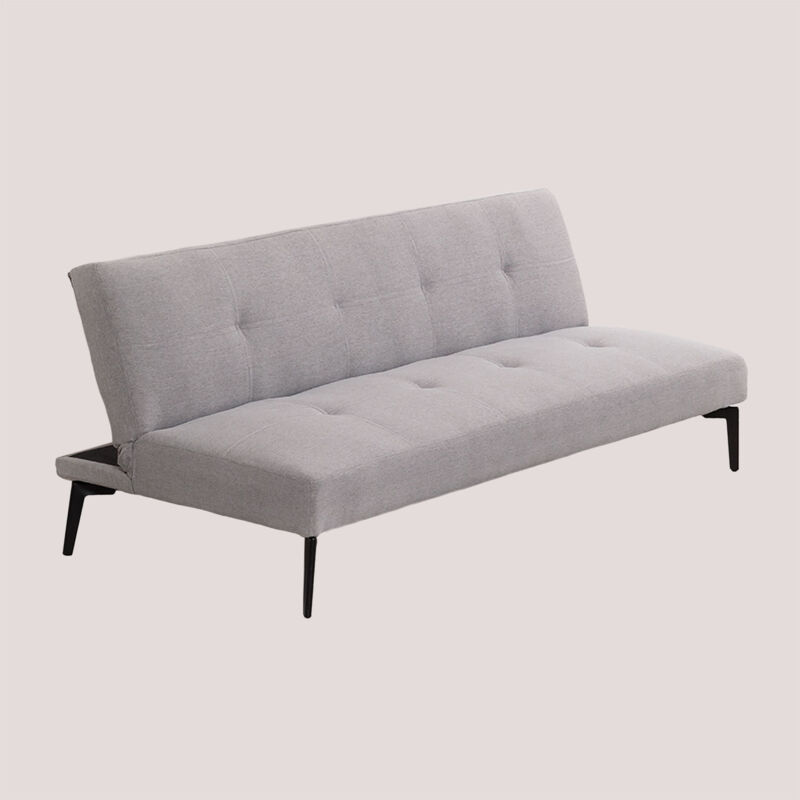

Sofá Cama 2 plazas en Tela Aruba Gris - Sklum