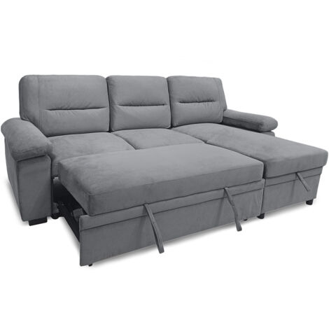Sofa Cama Chaise Longue Emma 238cm