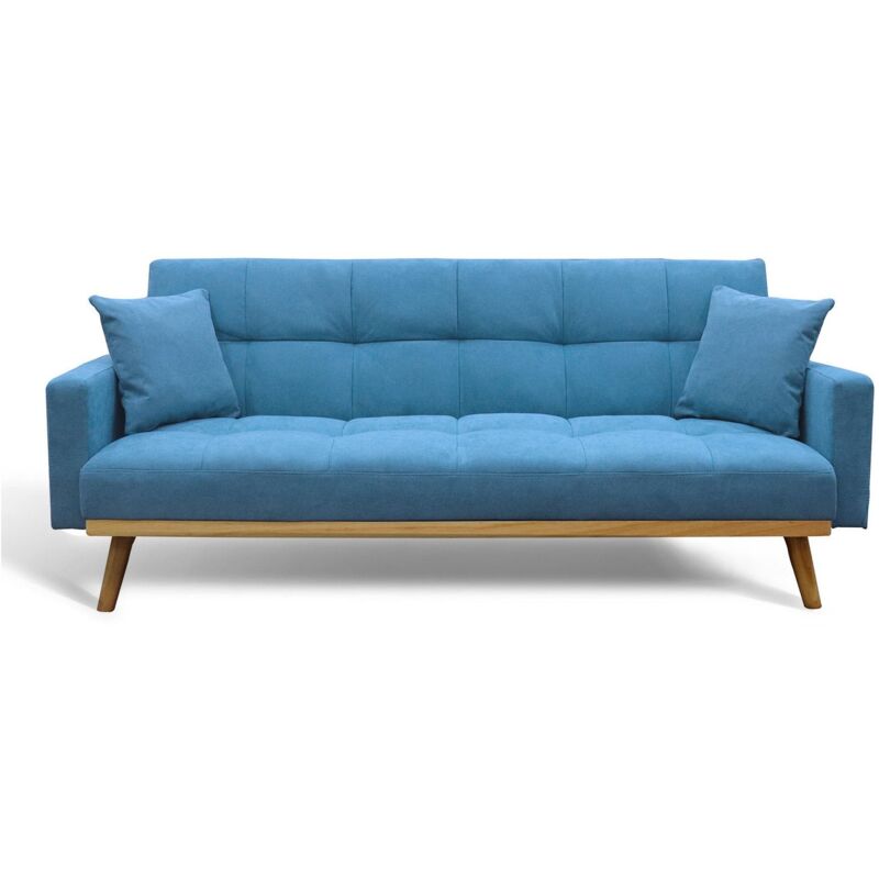 

Sofá Cama Cloud Turquoise Fabric Ancho: 200 Cm X Largo: 93 Cm X Alto: 86 Cm