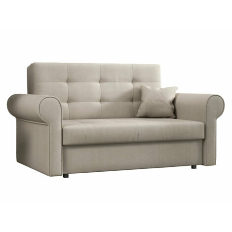 Sofá cama Columbus 128, Mono 232, Almacenaje, 0, 85x148x98cm, Muebles ya montados