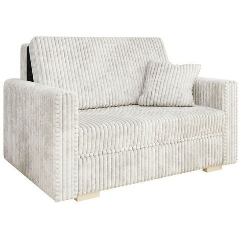 Sofá cama Columbus 206, Tilia 01, Almacenaje, 0, 85x133x100cm, Muebles ya montados