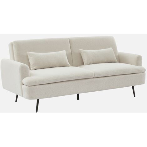 Sofá cama de borreguito, 3 plazas