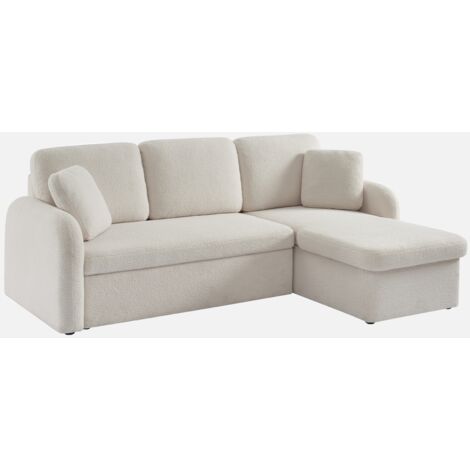 Sofá cama de borreguito, 3 plazas