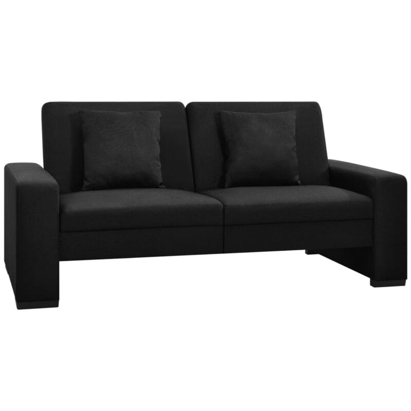 

Sofa cama de tela negra