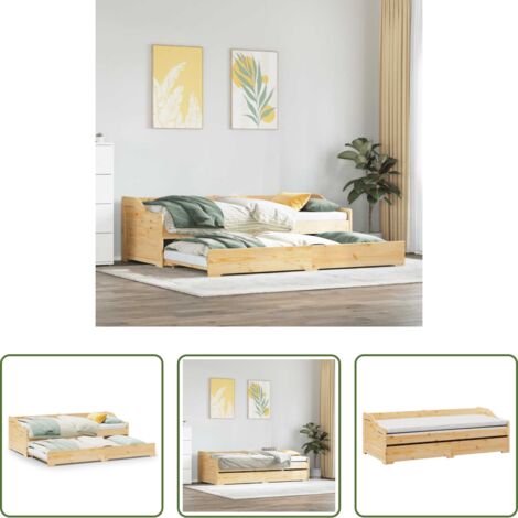 Sofá cama -  Diván con nido sin colchón "IRUN" 90x200 cm