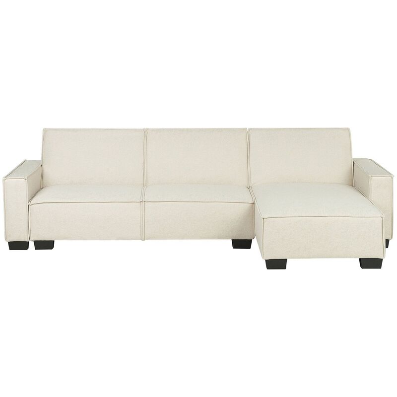

Sofá cama esquinero beige izquierdo ROMEDAL