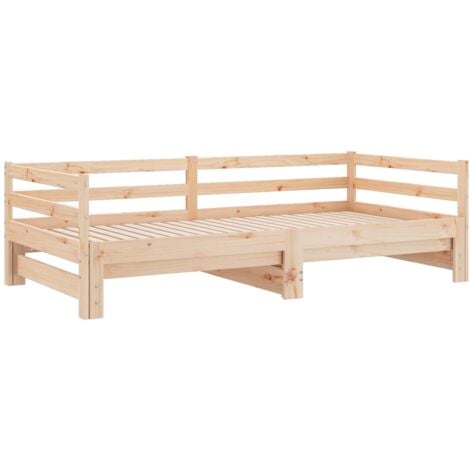 Sofá cama extraíble sin colchón 2x(90x200) cm vidaXL